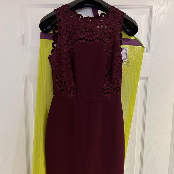 Ted Baker Verita Midi Dress - Size 0 - Picture 1 of 5